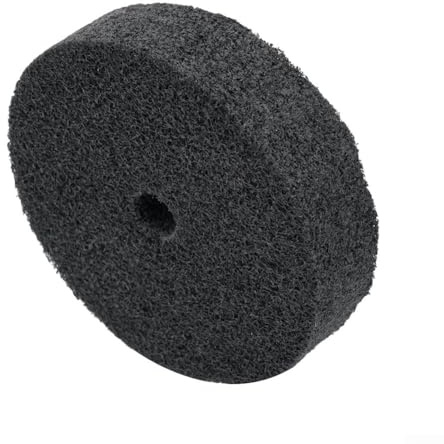 babominimer Disco abrasivo in nylon da 75 mm per smerigliatrice da banco, mola abrasiva per lucidatura e lucidatura per finiture in metallo, legno e plastica, lunga durata