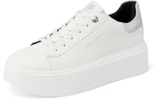 QUEEN HELENA Zapatillas de deporte Platform Sneakers con strass Mujer X31-12