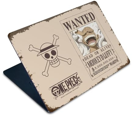 Head Case Designs Offizielle One Piece Luffy Gear 5 Poster Grafische Kunst Vinyl Haut Aufkleber kompatibel mit Apple MacBook Air 15 M2 2023