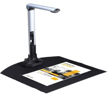 Scanner de Documents, Scanner Portable de Livres et Documents BK52, Format Capture A3 HD 10MP USB 2.0, Scanner Haute Vitesse, lumière LED for l'exportation PDF