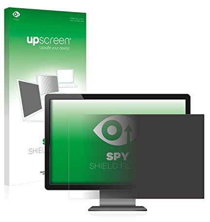 upscreen 24 Blickschutzfilter für 24,0 Zoll Standardgrößen (61 cm) [532 x 299 mm, 16:9] - Blickschutzfolie Anti-Spy, Privacy Filter