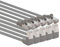 1aTTack.de 366196 Câble réseau Cat.6 angle 90 degrés 3,0 m - gris - lot de 5 - Câble patch Cat6 (SFTP PIMF) 1000Mbit/s prise Rj 45-5 x 3,0 m mètres gris