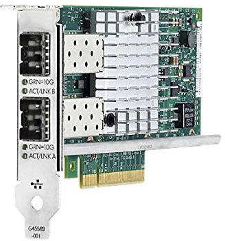 Hewlett Packard Enterprise Ethernet 10Gb 2-Port 560SFP+ 10000 Mbit/s Eingebaut - Netzwerkkarten (Eingebaut, Verkabelt, PCI Express, Ethernet, 10000 Mbit/s) (Generalüberholt)