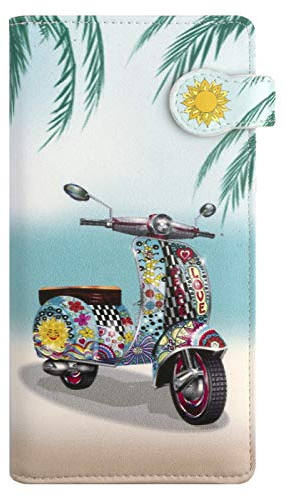bb Klostermann Geldbörse - Hippie Roller - Unisex-Erwachsene - Kunstleder - Retro - Strapazierfähig