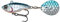 Savage Gear Fat Tail Spin sinkend - Jig Spinner, Größe/Gewicht/Farbe:5.5cm / 9g / Blue Silver