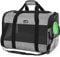 pecute Hundetasche Faltbar Hundebox Auto Mit Atmungsaktives Netzgewebe, Katzentransportbox Für Katze Hund, Transportbox Für Reisen Hundetragetasche Für Katzen Welpen Unter 8Kg Grau