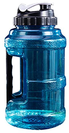 Povanjer Flasche für die tägliche Wasseraufnahme - Auslaufsichere 2,5-l-Wasserkrüge mit großem Fassungsvermögen und aufklappbarem Deckel und Griff,Tragbarer Wasserbecher für den Außenbereich,