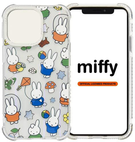 Skinnydip Schutzhülle für iPhone 14 Pro – Miffy Holo Shock Case Schutzhülle Stoßfeste Handyhülle, schlanke und leichte rutschfeste niedliche Hülle für Mädchen