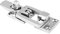 Loquet de Casier de Bateau Marin, Fixation de Loquet de Casier Anti-hochet Robuste en Acier Inoxydable 316, Quincaillerie de Porte de Bateau, Attaches de Serrage de Loquet de Trappe (70x28mm/3x1.1in)