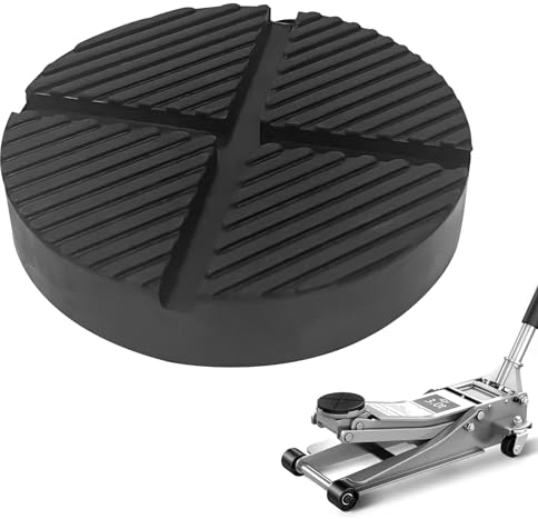 starfa lab Universal Jack Rubber Cushion, Schwarz Tragbar, Horizontale Universal Jack Rubber Mounts, Verwendet mit Jacks für Reifenwechsel