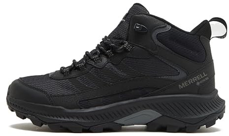 Merrell Men's Speed Strike 2 Mid Waterproof Hiking Boot, Black, 10.0
