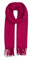 Only Damen Schal mit Fransen Modell ONLANNALI WEAVED SCARF CC Code 15161299, 100% Acryl, Farbe Rosa., Cerise, Einheitsgröße