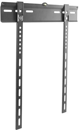 Part King Staffa da parete per TV fissa, super sottile, 9 mm, 32 a 55, LED LCD, 55 kg, 400 x 400 VESA