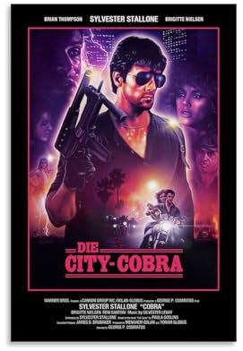 HFGPBVjk Movie Cobra Main Characters Poster Dekorative Malerei Leinwand Wandkunst Wohnzimmer Poster Schlafzimmer Malerei 08x12inch(20x30cm)
