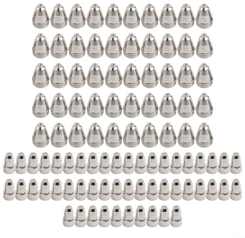 Oniissy 100 ugelli per elettrodi al plasma P80, 1,5 mm, per taglio al plasma, kit di materiali di consumo (1,5 mm)
