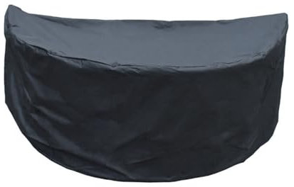 Riess Ambiente Strapazierfähige Regenschutzhülle Playa Living - 170cm - schwarz für Sonneninseln Abdeckung