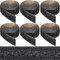 CRASPIRE 13.8mx4.5cm Peel and Stick Crown Molding Black 3D Self Adhesive Wallpaper Border Flexible Baseboard Trim Mirror Sticky Wall Edging Base Lines Foam for Hotel Home DIY Decor