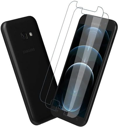 [2 Stück] für Folie Samsung Galaxy A5 (2017) Panzerglas, Displayschutz Samsung A5 (2017) Schutzfolie, Super Langlebig Einfache Installation Handyfolie Samsung Galaxy A5 (2017) Displayfolie