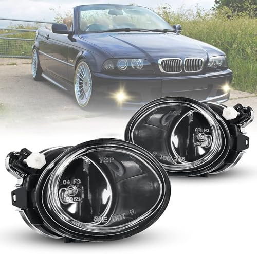 LED Nebelscheinwerfer für BMW (E46 E39 M-Tech Stoßstange M Sport Paket) 3er 5er M3 M5, 09/2000-12/2007, (HB SDN WGN CPE CONV), 1 Paar