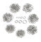 LIFKOME 770Stücke Teiliges Schmuck Zubehör Offene Und Geschlossene Ringe Für DIY Ohrringe Bettelarmband Und Schlüsselanhänger Langlebig Und Vielseitig Einsetzbar
