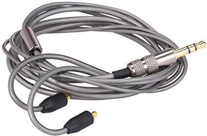 Cavo MMCX, Cavo per Cuffie Sostitutivo da 3,5 Mm Staccabile per SE215/SE315/SE425/SE535/SE846, Leggero e Facile da Usare, Audio Migliorato