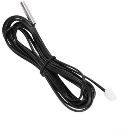 Thermistor Temperatursensor Wasserdichte Sonde 4x20mm 10K für Präzisionsmessung in Klimaanlagen und anderen Haushaltsgeräten (2M)