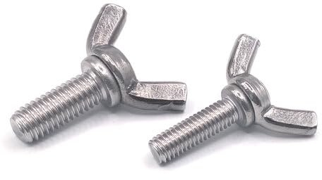 Flügelschraube DIN 316 - Edelstahl V2A / A2 - rostfrei (M10 x 20, 25 Stück)