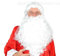 SHATCHI Deluxe Adult's Santa Father Christmas Beard and Wig Long White Santa Claus Fancy Dress Costume Accessories Halloween Wizard Wig