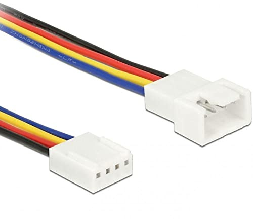 DELOCK Verlängerungskabel PWM Lüfteranschluss 4Pin 70cm