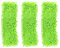 Accessotech - spazzolone allungabile in microfibra, per pulire e lucidare pavimenti in legno, in laminato e con piastrelle, asciutti e bagnati X3 Replacement Mop Heads Green