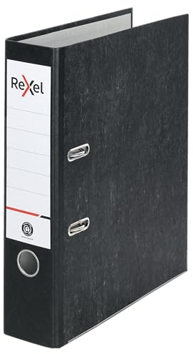 Rexel 2115547 Aktenordner, A4, Schwarz