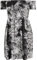 Urban Classics Damen TB2605-Ladies Smoked Off Shoulder Dress Kleid, Mehrfarbig (Limb 01061), S