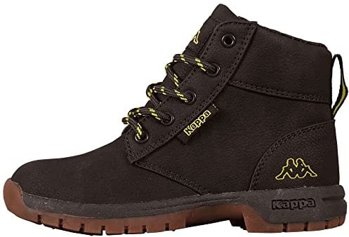 Kappa Cammy, Stivali Classici, Nero (Black/Lime 1133), 36 EU