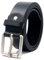 Ossi Herren 38mm Schlau Lässig Jeans Schwarzer Gürtel - Klein