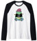 Skateboard Frog – Live to Skate Cute Frog auf Skateboard Raglan