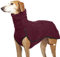 GLFDYC Hundemantel für Hohe Kragen Mittlere Große Hunde Winter Warm Große Hundemantel Pharao Hound Deutsche Dogge Pullover Hundezubehör