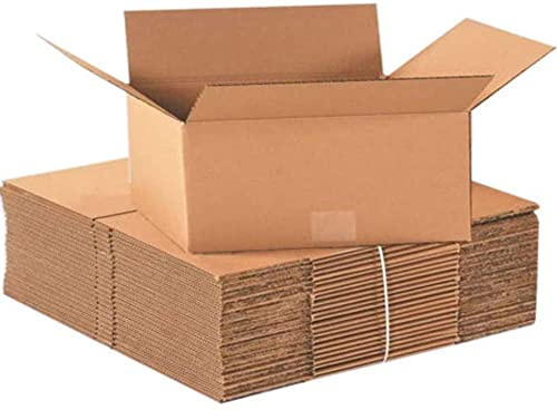 254x203x152mm Brown Cardboard Boxes MAILING Gift Packet Carton for Posting Royal Mail Parcel Mailers 10x8x6 Inches 25pcs