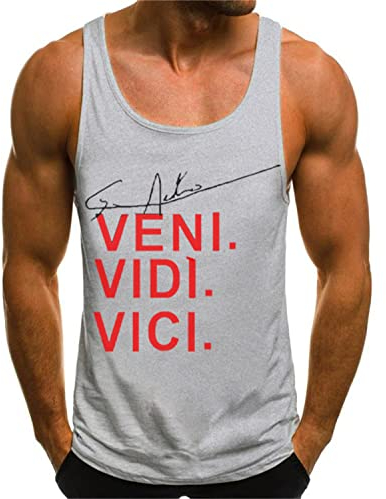 Tank Top Herren Sommer Muskelshirt Tankshirt T-Shirt Ärmellos Weste Muskelshirt Stringer Fitness