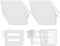 Gativs Kühlschrank Organizer Seitentür 16 Stück Kühlschrank Trenner Kühlschrank Seitentür Trenner kühlschrank Raumverteiler Kühlschrank Seitentür Würz Aufbewahrungsbrett Schubladen Organizer