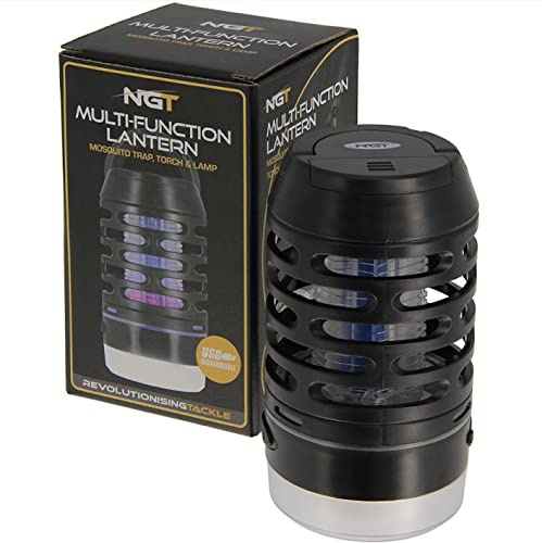 NGT Bug Zapper Multi Funktions Lanterne (USB wiederaufladbar) - Zeltbeleuchtung