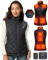 Gilet Chauffant Femme avec Batterie de 16000mAh - Gilet Chauffant avec 9 Zones de Chauffage et 3 Températures Réglables, Veste Chauffant pour Activités de Plein Air Randonnée Ski