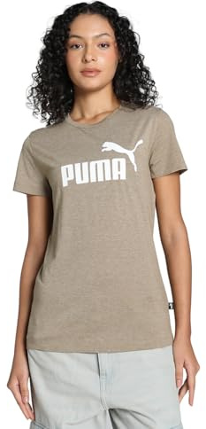Puma Unisex ESS Logo Heather Tee T-Shirts
