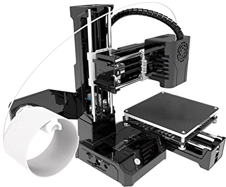 FDM -3D-Drucker, Hohe Druckgenauigkeit, Gleichmäßiger Heizdruck, PLA-TPU, Einfach zu Bedienen für Anfänger und Teenager, 4 X 4 X 4 Zoll Druckgröße, für Windows XP/7/8/10 OS X