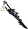 calfee Honkai Star Rail Schwert Schlüsselanhänger, Anime Katana Schlüsselanhänger Legierung Waffe Schlüsselanhänger, 15 cm Mini Waffe Schwert Schlüsselanhänger, Style E, 15 cm