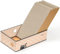 Conlun 5 Unidades Rascador para Gatos con Caja, Rascador Gato Grande Reversible, Doble Cara, Agujeros Interactivos, Antisuciedad, Protector de Muebles (Grande, Ajedrez)
