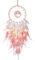 BetterJonny Traumfänger, 60cm Dreamcatcher Blauer Vintage Feder Traumfänger Handgefertigt Dream Catchers im Böhmischen Stil für Wandbehang Wohnkultur Ornamente Handwerk Zimmerdekoration Rosa