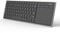 CZUR Kabellose Tastatur Mit Touchpad, English QWERTY Layout, Wiederaufladbar, Tragbar, BT, Wireless Keyboard Mit Akku, Touchgesten, Für Laptops Desktops Tablets Windows Android