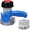 IBC Rubinetto di Cisterna DN40,Adattatore Cisterna 1000 Litri,Valvola Serbatoio IBC 62 mm,Rubinetto per Cisterna 1000 Litri,Adattatore Cisterna 1000 Litri Adatto per Serbatoi d'acqua, Giardini
