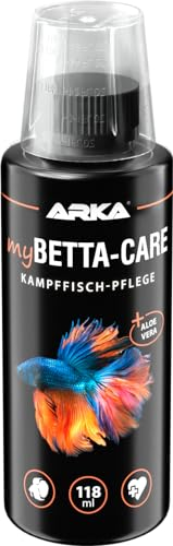 ARKA myBETTA-Care - 118 ml - Pflegemittel für Kampffische/Betta in Süßwasseraquarien, fördert die Vitalität, Gesundheit, natürliche Farbenpracht, schützt die Kiemen, Schleimhäute & Flossen