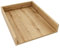 regalik Wickelaufsatz Universal, Wickeltischaufsatz für Kommoden in beliebiger Breite, Abnehmbar Wickelkommode aufsatz, Gerade Frontplatten, Oak, 72cm x 54cm
